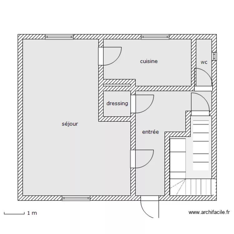 feruy 1er. Plan de 