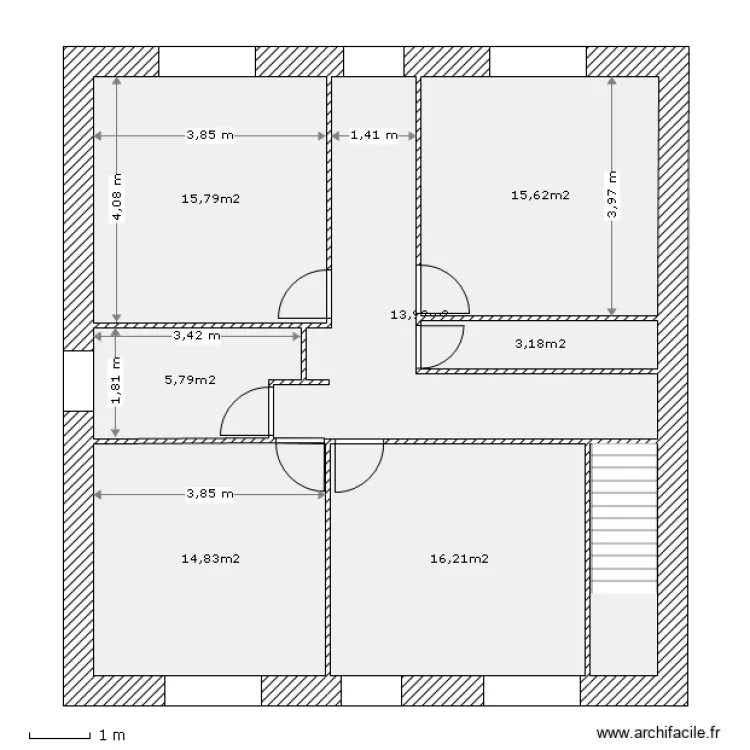 Cambon EDL R 1. Plan de 