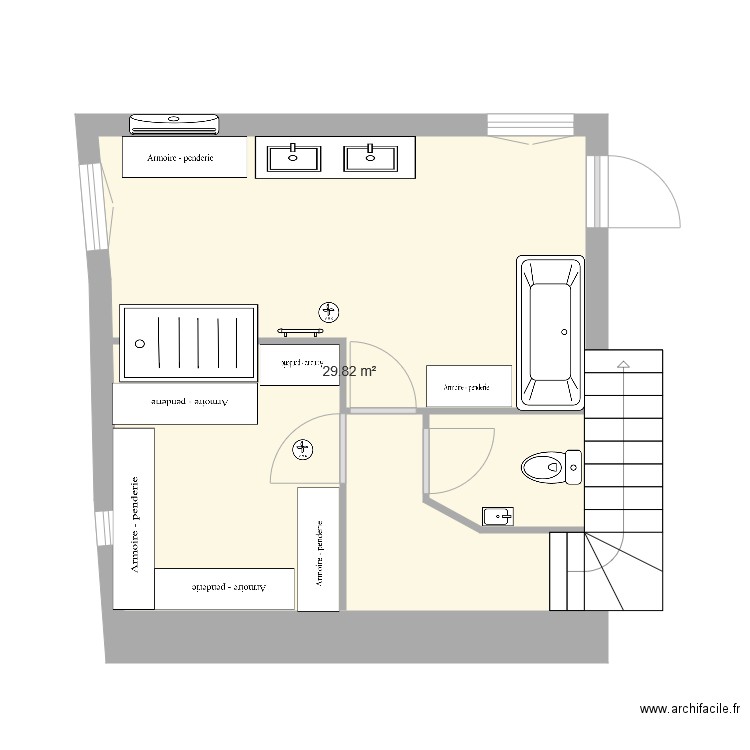 plan étage final septembre 2019. Plan de 0 pièce et 0 m2