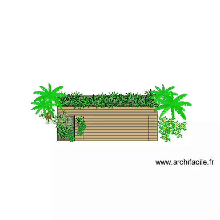 Banc Terrasse Biriatou. Plan de Banc Terrasse Biriatou. Plan de