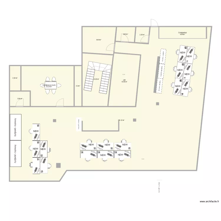 18 janvier 2017. Plan de 