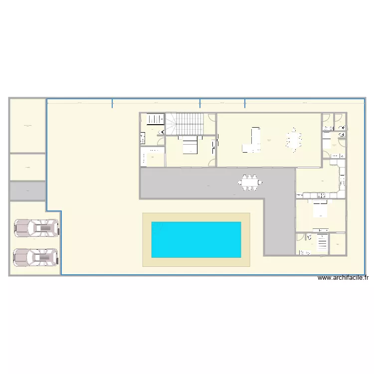 Plan de maison v8. Plan de 