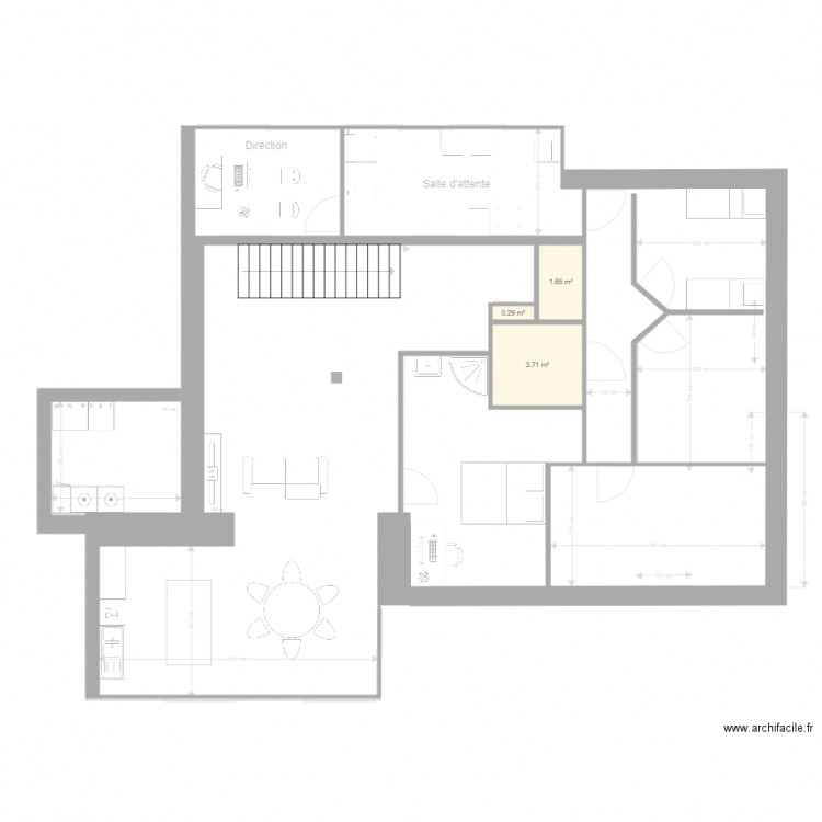 DIETETIC ET ESTHETIC VERSION 3. Plan de 0 pièce et 0 m2