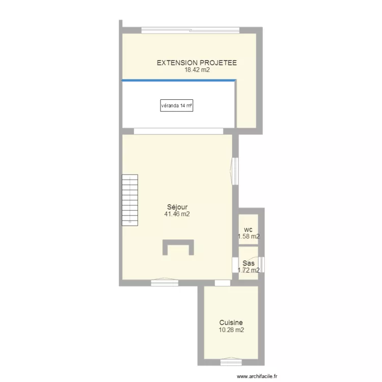 beau sejour  jonkheer. Plan de 