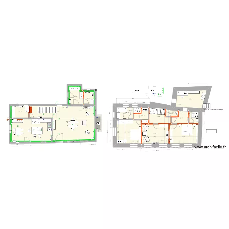 Cabrieres 20 octobre 2023. Plan de 