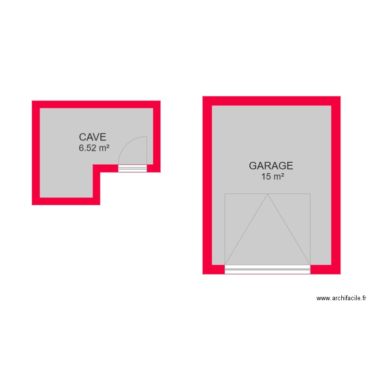 CAVE 6221 OUA. Plan de 0 pièce et 0 m2