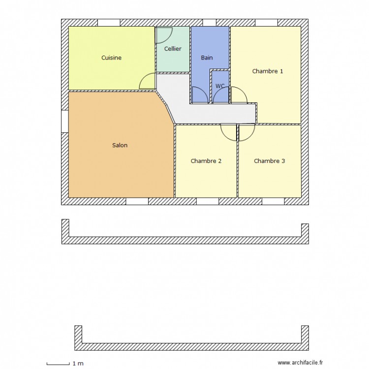 Elodie 4 bis 11M- CF Boudab. Plan de 0 pièce et 0 m2