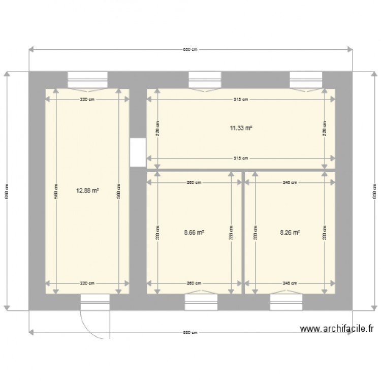 Quintard 1ier. Plan de 0 pièce et 0 m2