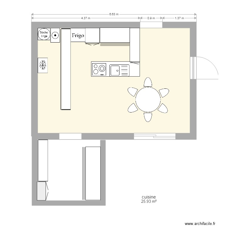 porte joie 2. Plan de 0 pièce et 0 m2