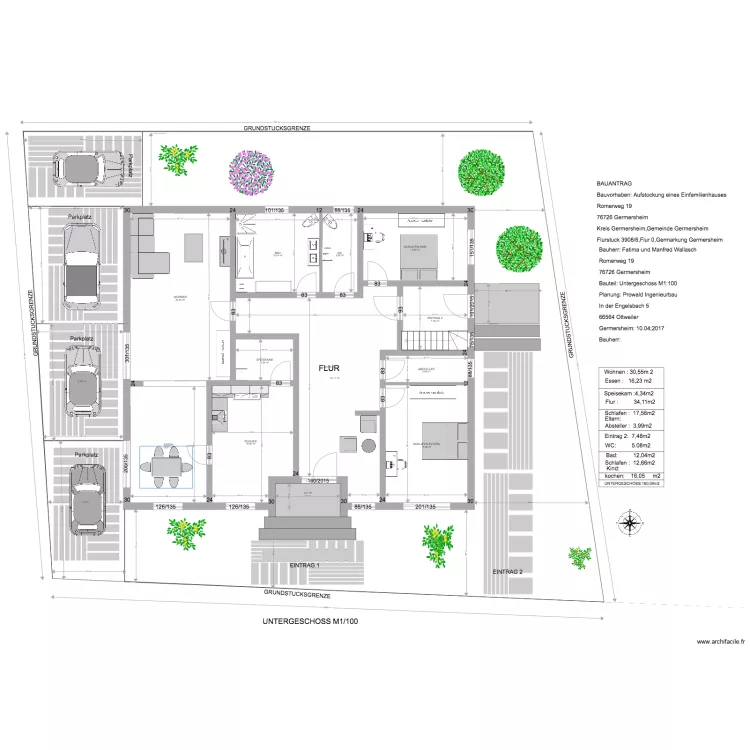 Wallasch rez de chaussée N. Plan de Wallasch rez de chaussée N. Plan de