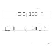 Plans de fa&ccedil;ade