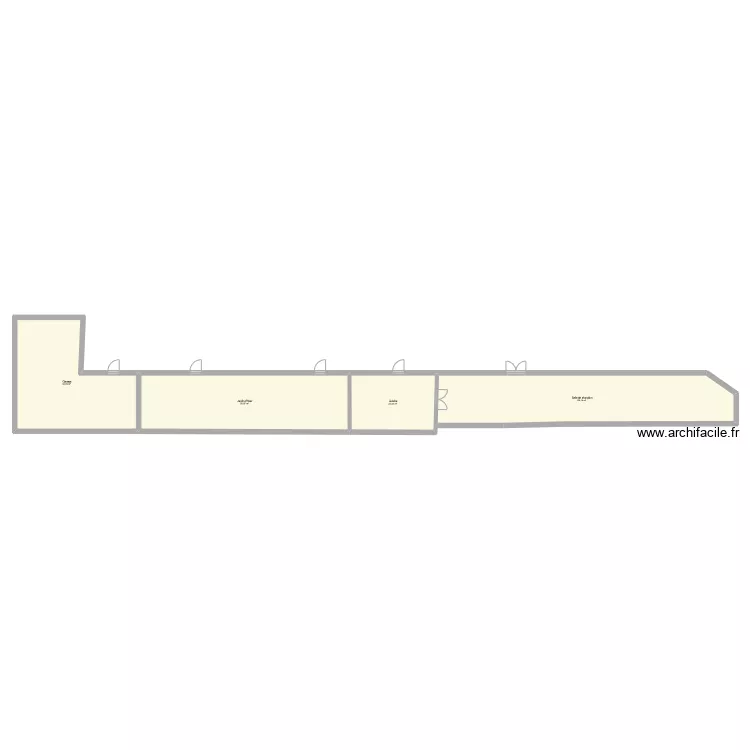 Chamoiserie projet habitation principale. Plan de Chamoiserie projet habitation principale. Plan de