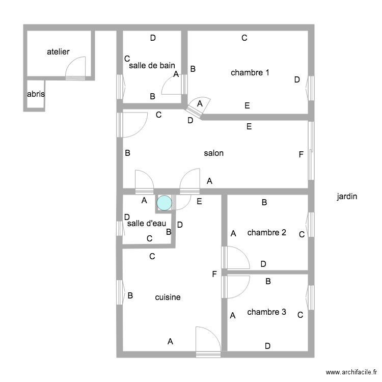 maison cullen. Plan de 0 pièce et 0 m2