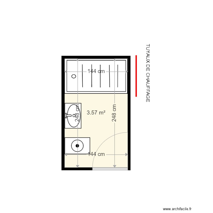 ALFRED LIENNARD ANDRE . Plan de 0 pièce et 0 m2