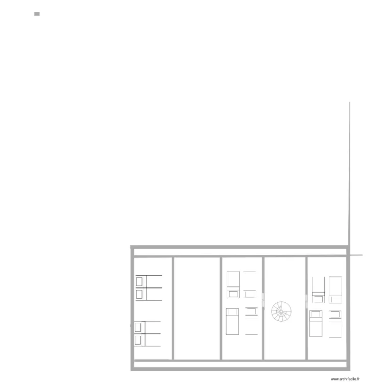 combles. Plan de combles. Plan de
