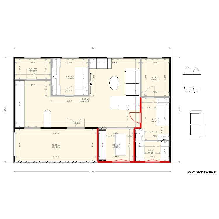 goujonne 3. Plan de 0 pièce et 0 m2