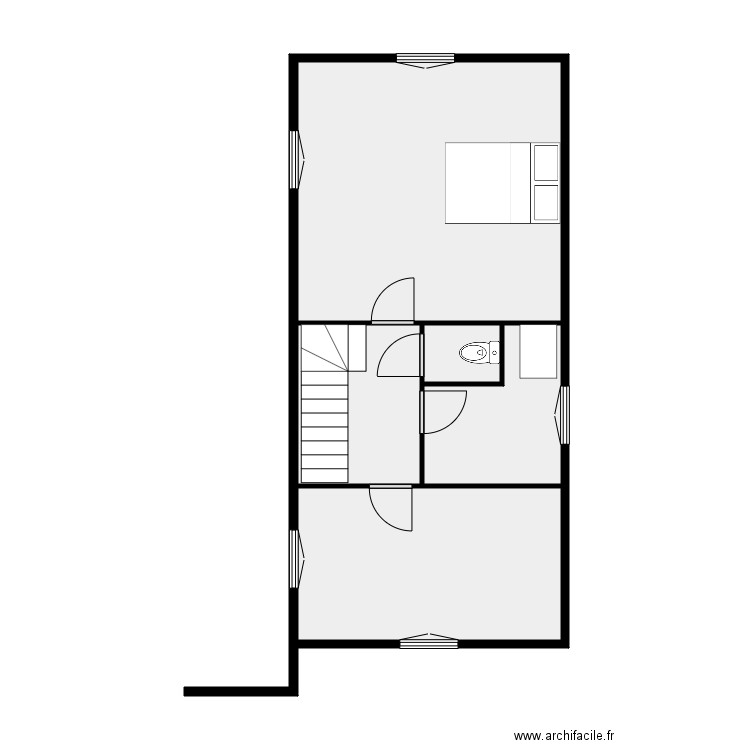 GOURNAY etage. Plan de 0 pièce et 0 m2