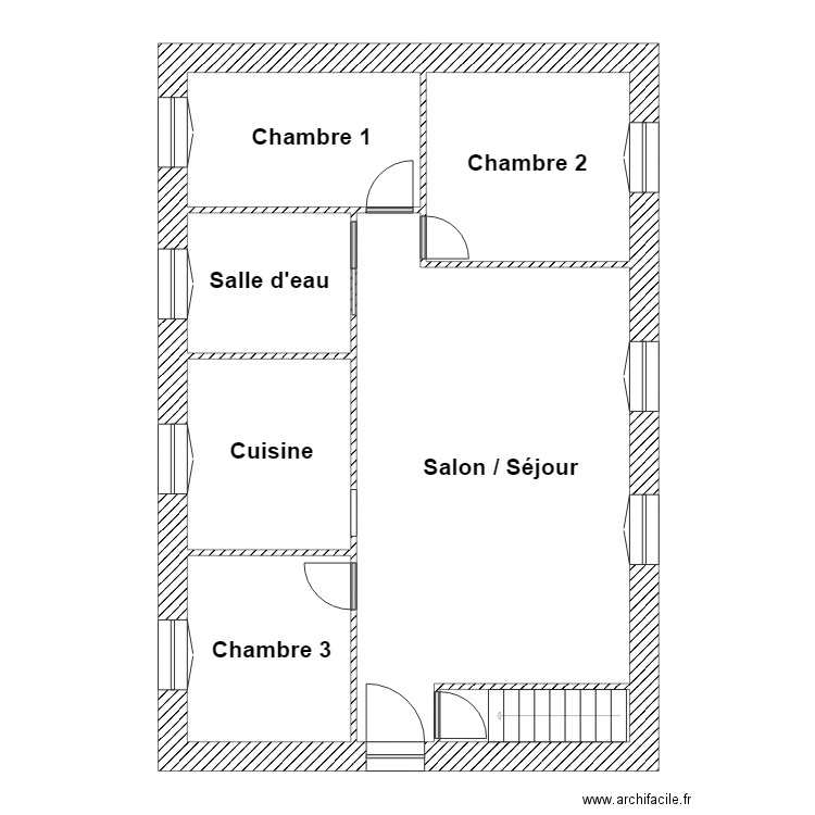 Berregad. Plan de 0 pièce et 0 m2