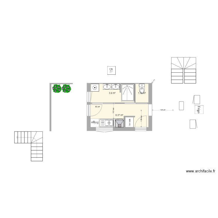 extension garage lot 5 31 12. Plan de 0 pièce et 0 m2