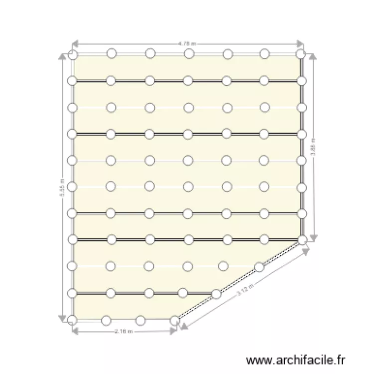 terrasse. Plan de terrasse. Plan de
