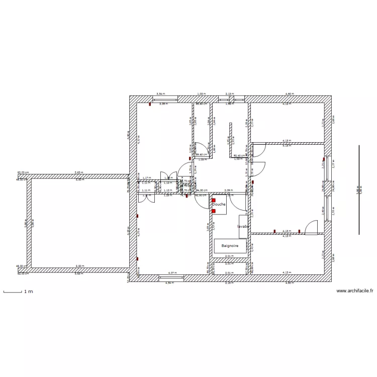 etage 23. Plan de 