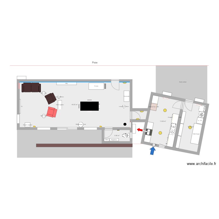 Salon 7. Plan de 0 pièce et 0 m2