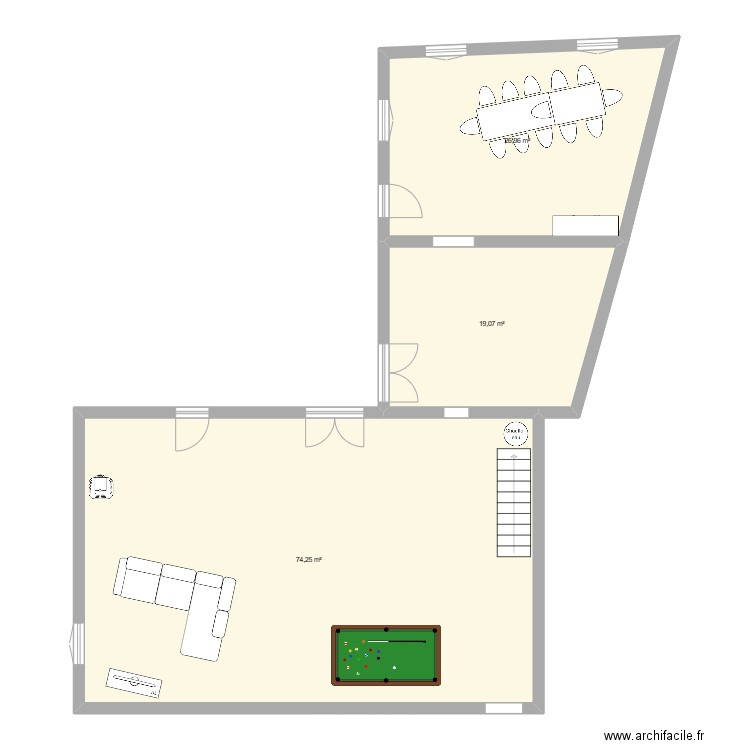 cenline 2 rdc. Plan de 0 pièce et 0 m2