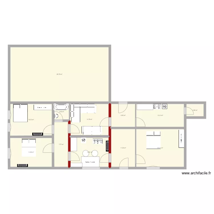 rdc initial bonnes mesures. Plan de 