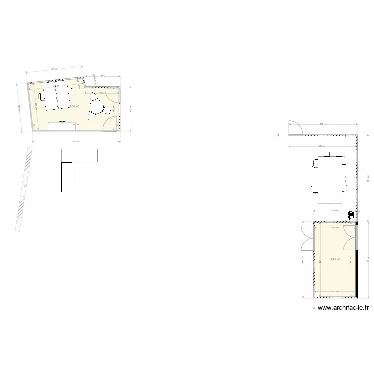 Bureaux Pharmacien+ HAD Hyp 2. Plan de 