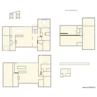 plan chambre et salle de bain