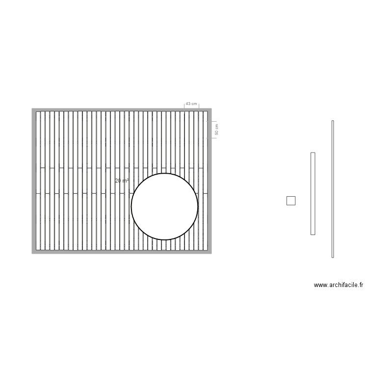 Terrasse Flo 4. Plan de 0 pièce et 0 m2