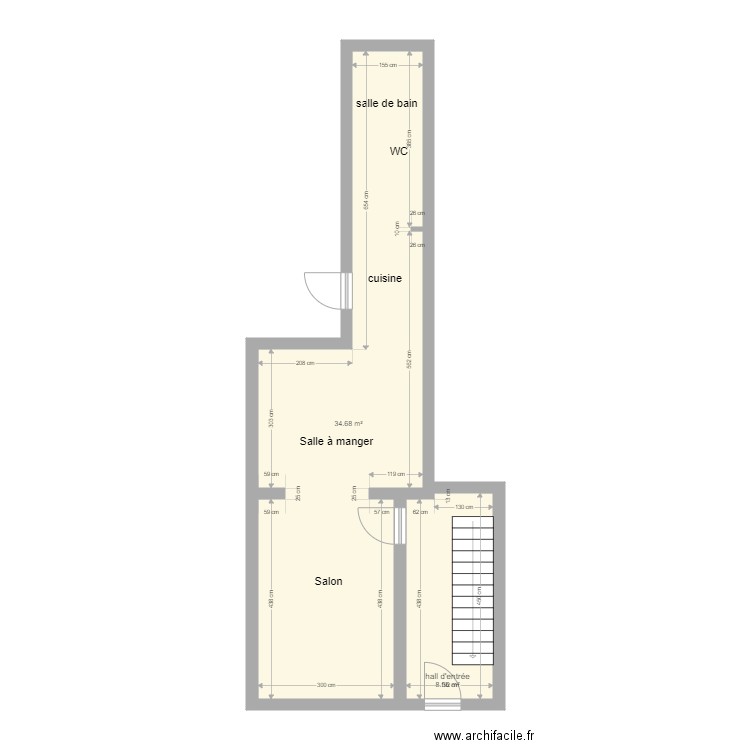 rdc av joseph Abras 137. Plan de 0 pièce et 0 m2