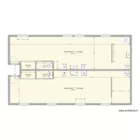 plan 1er &eacute;tage m&eacute;dr&eacute;c plombier