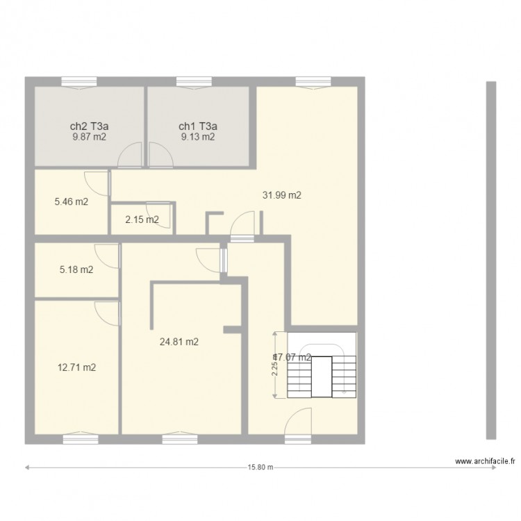 MENNECY3 Ep32 RDC. Plan de 0 pièce et 0 m2