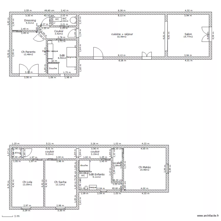 Maison Yoyo projet agrandissement 2.2. Plan de Maison Yoyo projet agrandissement 2.2. Plan de