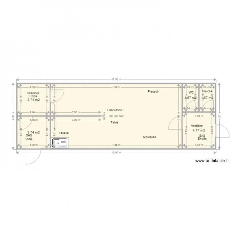 Pouget Franck 1. Plan de 0 pièce et 0 m2