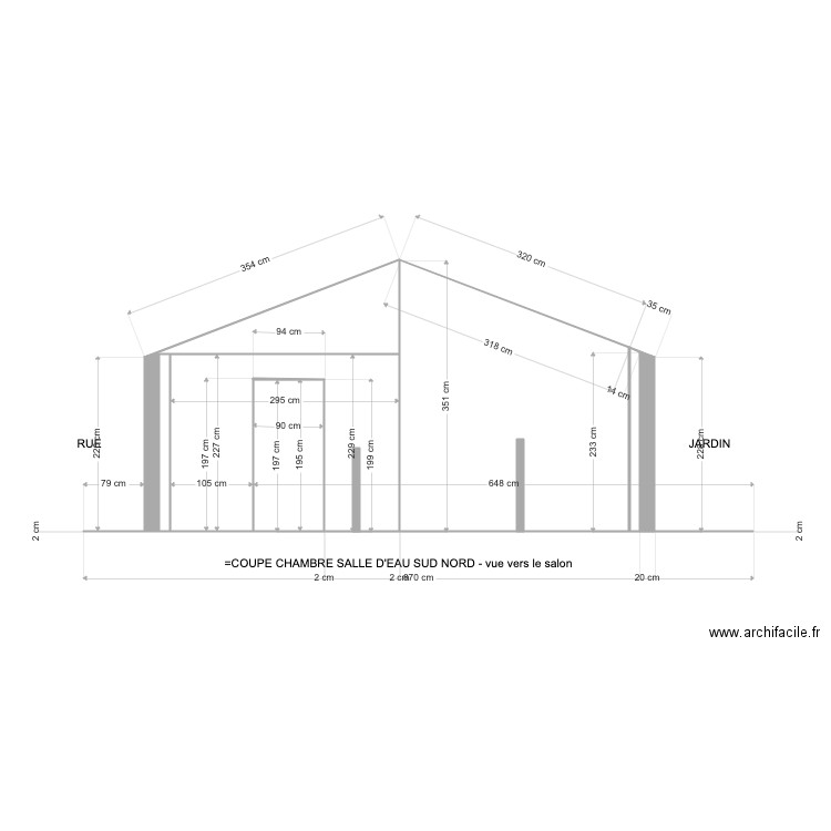 CH COUPE AA. Plan de 0 pièce et 0 m2