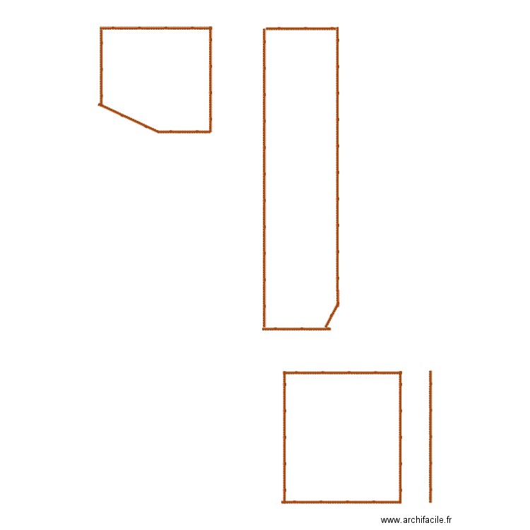 jardin. Plan de 0 pièce et 0 m2