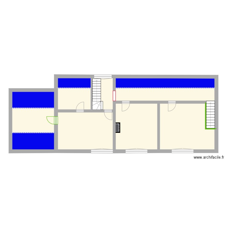 Location Mont bernanchon avec motif etage. Plan de 0 pièce et 0 m2