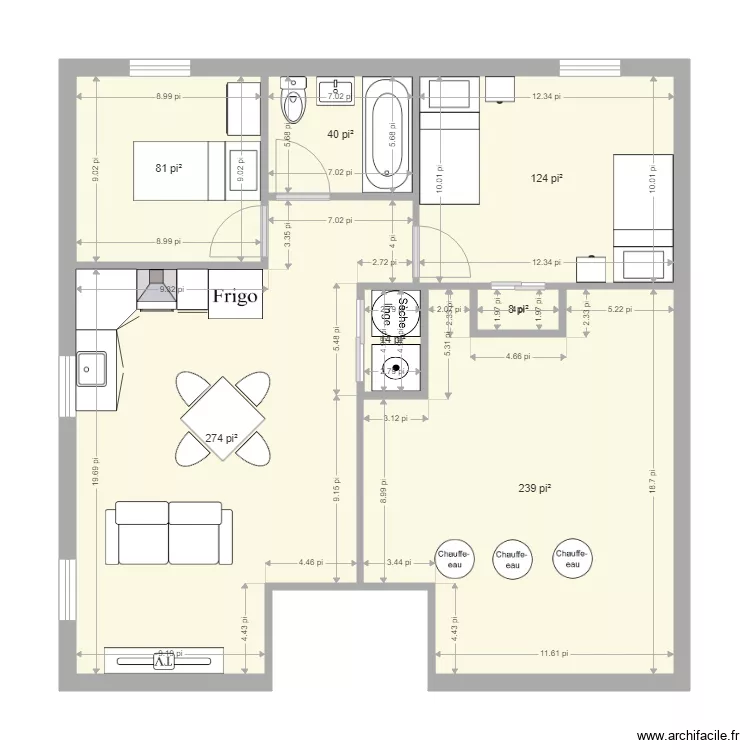 228 Olivier. Plan de 