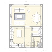 plan rdc maison 1