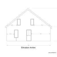 &Eacute;l&eacute;vation arri&egrave;re (Chalet)