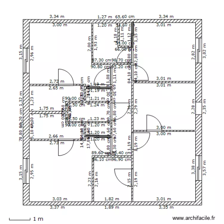 2 eme etage bis Richelieu COTE. Plan de 2 eme etage bis Richelieu COTE. Plan de