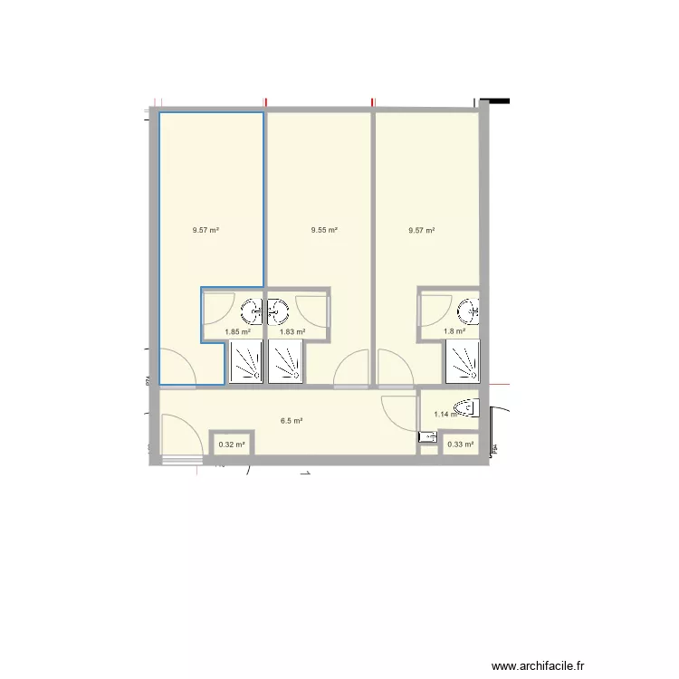 Ch 101 103  plomberie. Plan de 