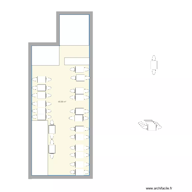 12 LOMBARDS. Plan de 