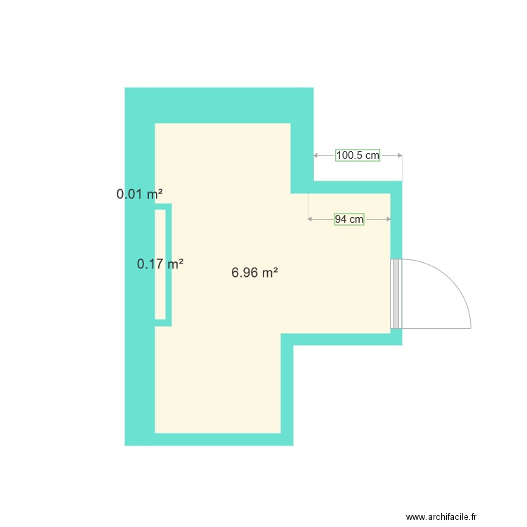 salle de bain1. Plan de 0 pièce et 0 m2