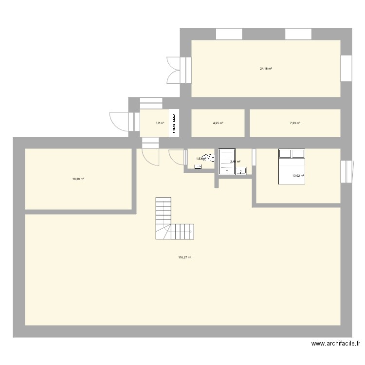 esq1. Plan de 0 pièce et 0 m2