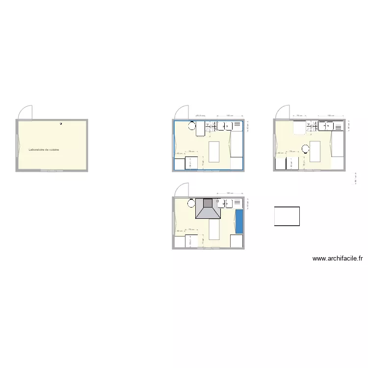 cuisine pro YK V2. Plan de 