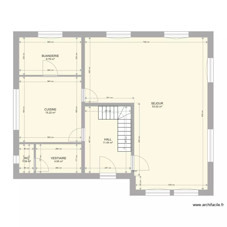 Sauverdias Rez. Plan de 