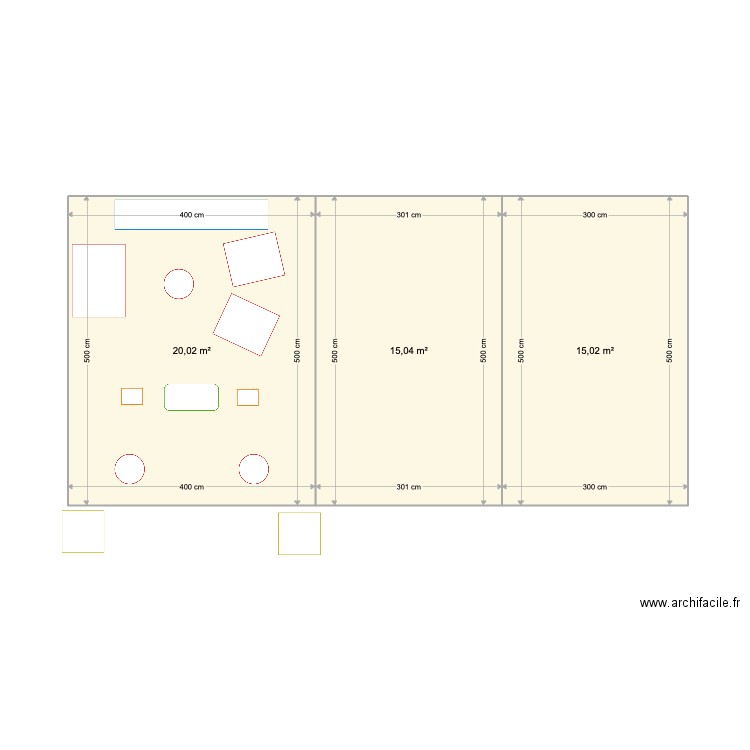 Plan stand solitaire . Plan de 0 pièce et 0 m2